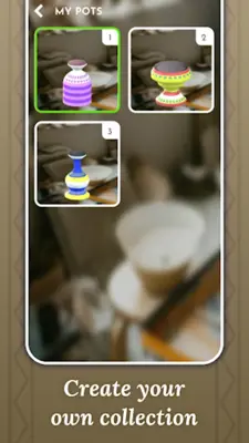 Pottery Clay Pot Art Games android App screenshot 0