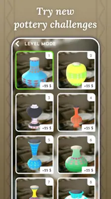 Pottery Clay Pot Art Games android App screenshot 3